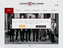 Tablet Screenshot of legner-bellmann.de
